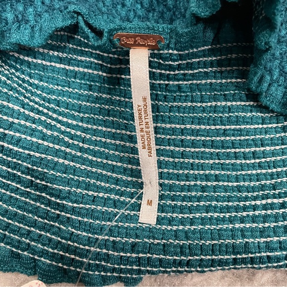 NWT Free People Green Beverley Halter Top - Picture 10 of 10